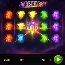 Wazbee - Starburst Slot Game - NetEnt